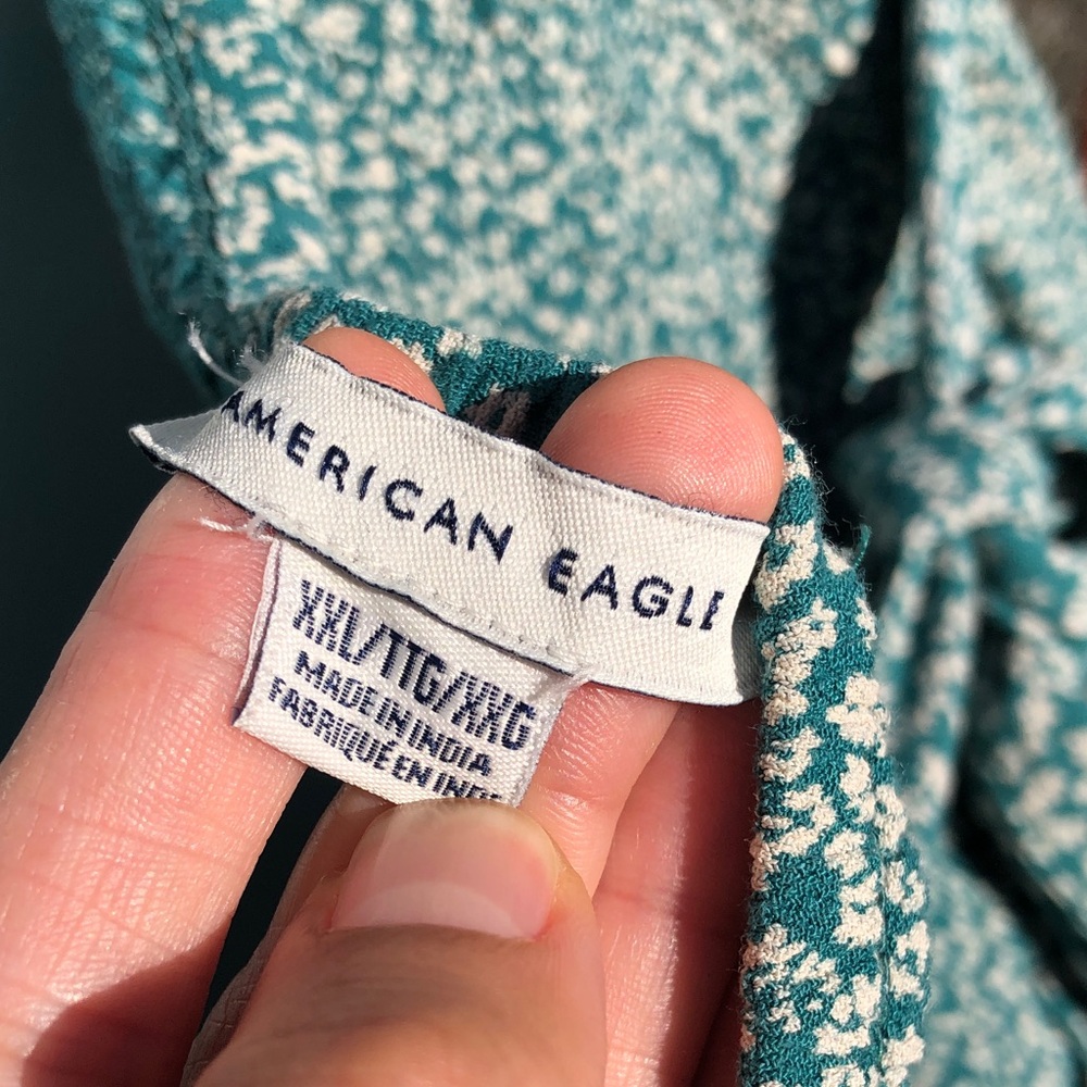 American Eagle Outfitters Green Halter Jumpsuit - Picture 10 of 10